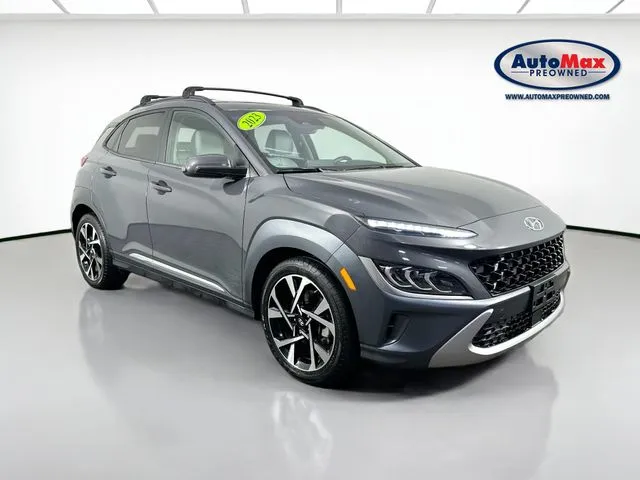 Gray 2023 Hyundai Kona Limited for sale in Framingham, MA