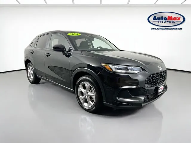Black 2024 Honda HR-V LX for sale in Framingham, MA