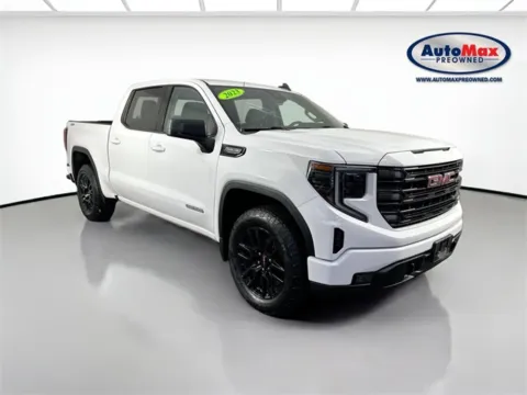 White 2023 GMC Sierra 1500 Elevation for sale in Framingham, MA