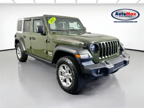 Green 2021 Jeep Wrangler Unlimited Islander for sale in Framingham, MA