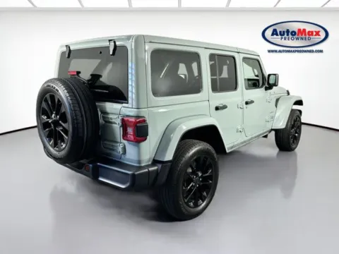 Photos of 2024 Jeep Wrangler Sahara 4xe for sale in Framingham, MA at AutoMax Preowned Framingham