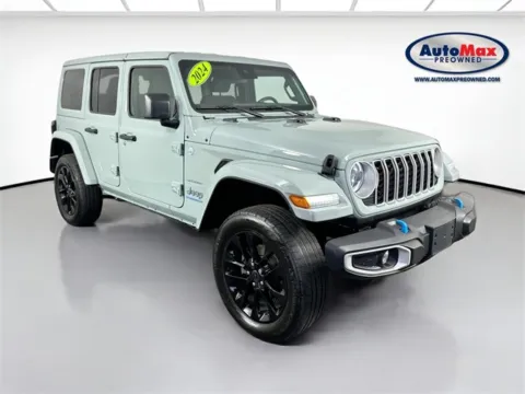 Unknown 2024 Jeep Wrangler Sahara 4xe for sale in Framingham, MA