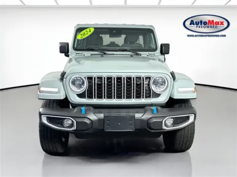 Photos of 2024 Jeep Wrangler Sahara 4xe for sale in Framingham, MA at AutoMax Preowned Framingham