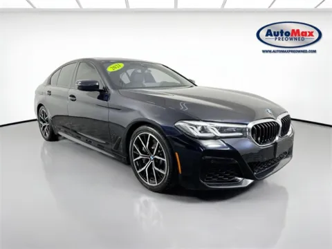 Black 2021 BMW 5 Series 530i xDrive for sale in Framingham, MA