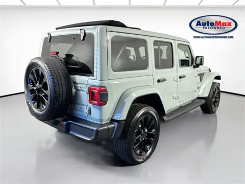 Photos of 2023 Jeep Wrangler Sahara 4xe for sale in Framingham, MA at AutoMax Preowned Framingham