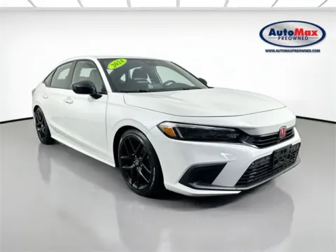 White 2024 Honda Civic Sport for sale in Framingham, MA