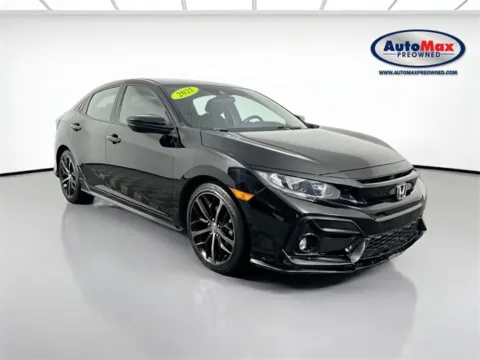 Black 2021 Honda Civic Sport for sale in Framingham, MA