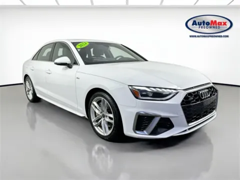 White 2024 Audi A4 45 S line Premium Plus for sale in Framingham, MA