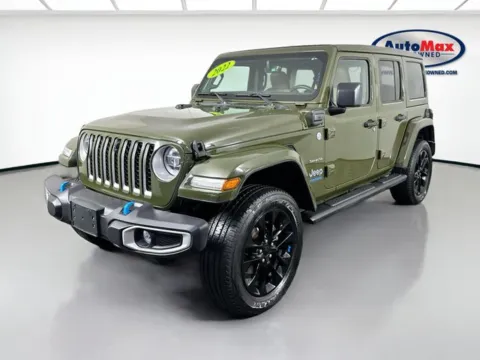 More photos of 2022 Jeep Wrangler Unlimited Sahara 4xe at AutoMax Preowned Framingham, MA