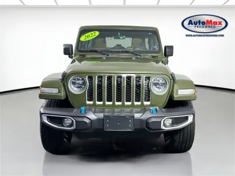 Photos of 2022 Jeep Wrangler Unlimited Sahara 4xe for sale in Framingham, MA at AutoMax Preowned Framingham