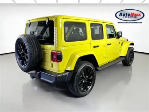 Photos of 2023 Jeep Wrangler Sahara 4xe for sale in Framingham, MA at AutoMax Preowned Framingham