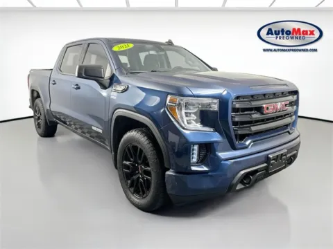 Blue 2021 GMC Sierra 1500 Elevation for sale in Framingham, MA