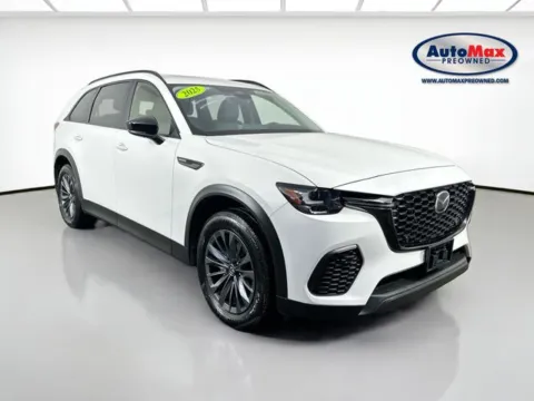 White 2025 Mazda CX-70 3.3 Turbo Preferred for sale in Framingham, MA