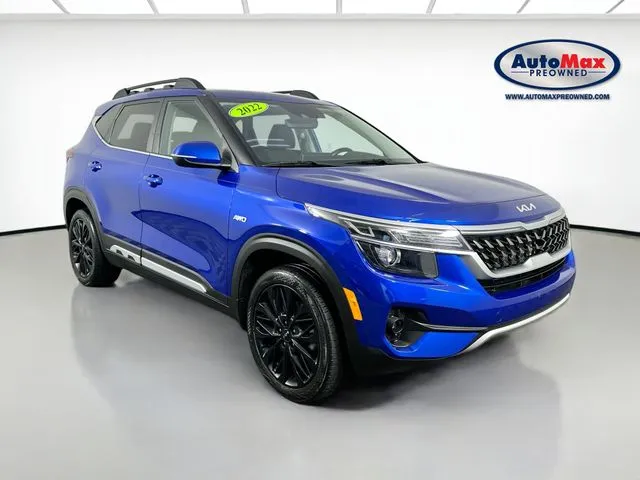 Blue 2022 Kia Seltos Nightfall for sale in Framingham, MA