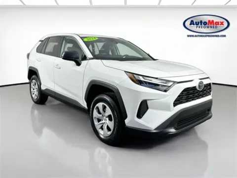 White 2024 Toyota RAV4 LE for sale in Framingham, MA