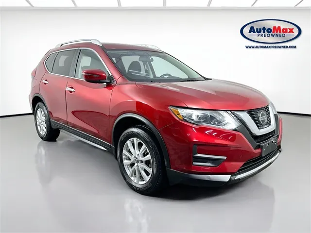 Red 2018 Nissan Rogue SV for sale in Framingham, MA