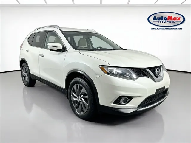 White 2016 Nissan Rogue SL for sale in Framingham, MA