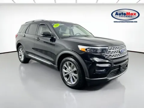Black 2020 Ford Explorer Limited for sale in Framingham, MA