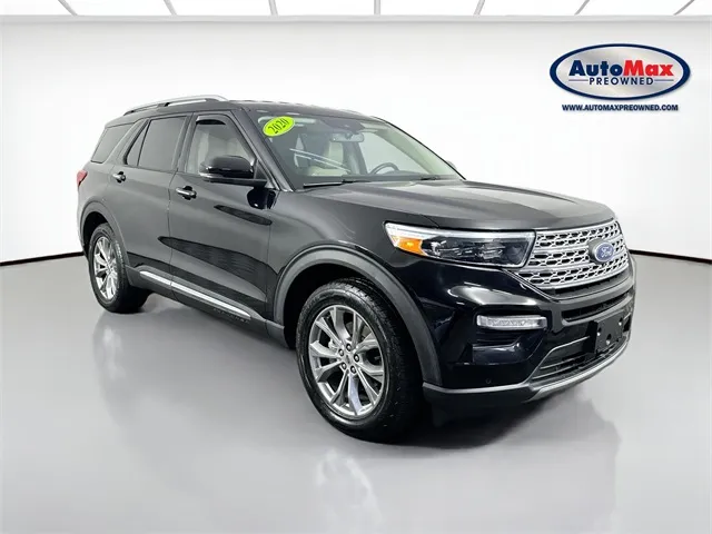 Black 2020 Ford Explorer Limited for sale in Framingham, MA