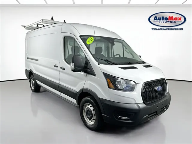 White 2023 Ford Transit-250 148" Medium Roof for sale in Framingham, MA