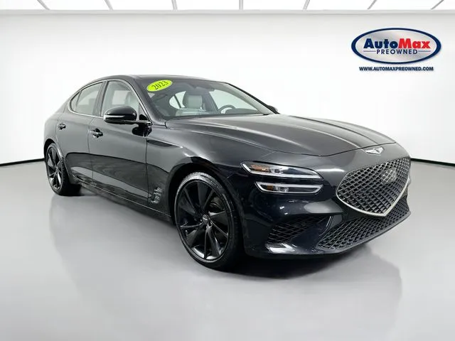 Black 2023 Genesis G70 2.0T for sale in Framingham, MA
