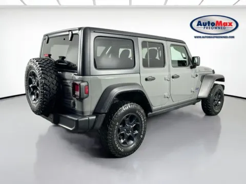 Photos of 2023 Jeep Wrangler Willys 4xe for sale in Framingham, MA at AutoMax Preowned Framingham