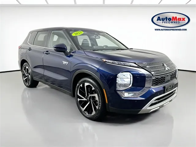 Blue 2023 Mitsubishi Outlander PHEV SE for sale in Framingham, MA
