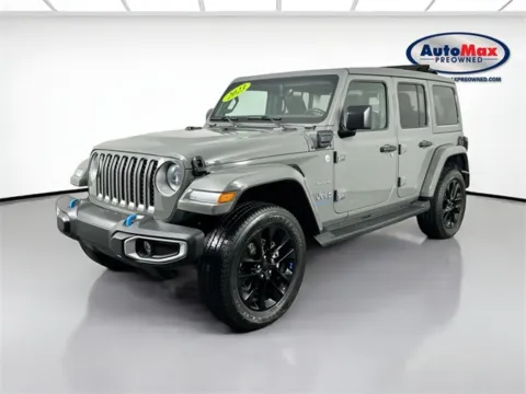Another view of 2023 Jeep Wrangler Sahara 4xe for sale in Framingham, MA at AutoMax Preowned Framingham