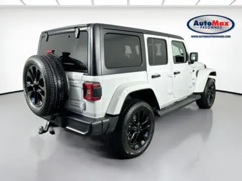 Photos of 2023 Jeep Wrangler Sahara 4xe for sale in Framingham, MA at AutoMax Preowned Framingham