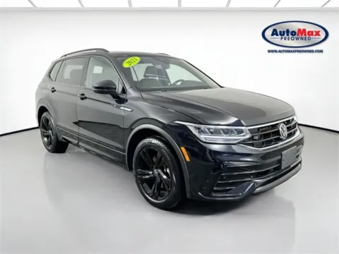 Black 2023 Volkswagen Tiguan 2.0T SE R-Line Black for sale in Framingham, MA