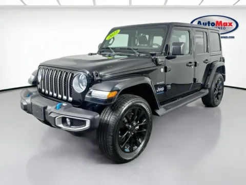 More photos of 2023 Jeep Wrangler Sahara 4xe at AutoMax Preowned Framingham, MA
