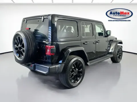 Photos of 2023 Jeep Wrangler Sahara 4xe for sale in Framingham, MA at AutoMax Preowned Framingham