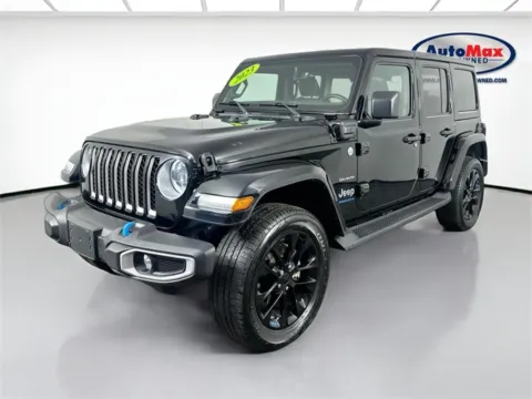 More photos of 2023 Jeep Wrangler Sahara 4xe at AutoMax Preowned Framingham, MA