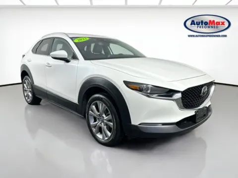 White 2022 Mazda CX-30 2.5 S Premium Package for sale in Framingham, MA