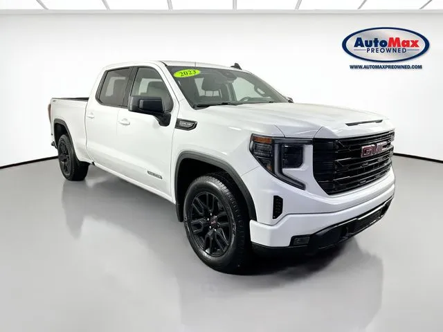 White 2023 GMC Sierra 1500 Elevation for sale in Framingham, MA