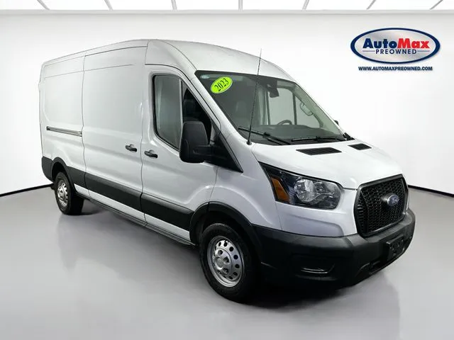 White 2023 Ford Transit-250 148" Medium Roof for sale in Framingham, MA