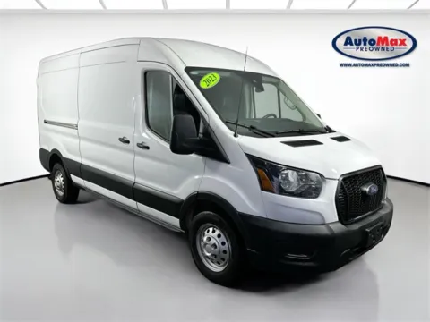 White 2023 Ford Transit-250 148" Medium Roof for sale in Framingham, MA