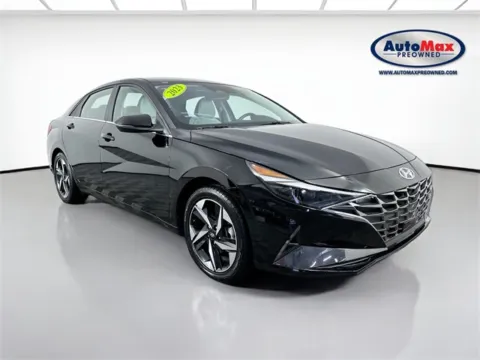 Black 2023 Hyundai Elantra Hybrid Limited for sale in Framingham, MA