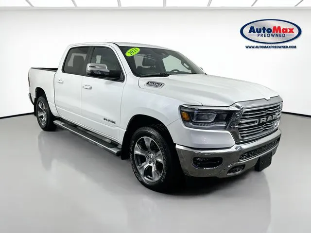 White 2023 Ram 1500 Laramie for sale in Framingham, MA