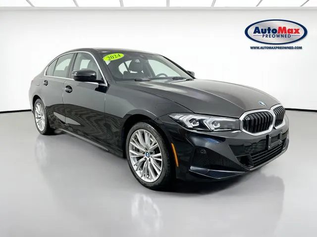Black 2024 BMW 3 Series 330i xDrive for sale in Framingham, MA