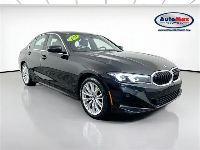 Black 2024 BMW 3 Series 330i xDrive for sale in Framingham, MA
