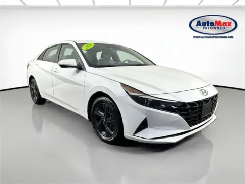 White 2021 Hyundai Elantra SEL for sale in Framingham, MA