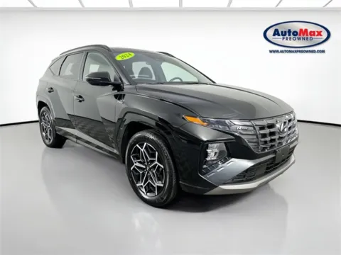 Black 2024 Hyundai Tucson Hybrid N Line for sale in Framingham, MA