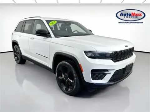 White 2023 Jeep Grand Cherokee Altitude for sale in Framingham, MA