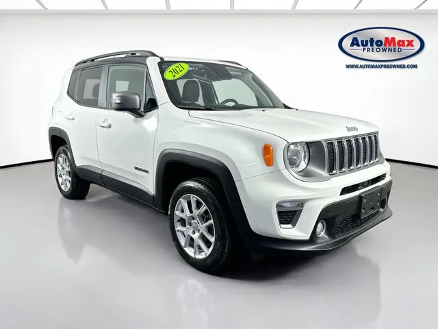 White 2021 Jeep Renegade Limited for sale in Framingham, MA