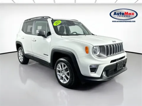 White 2021 Jeep Renegade Limited for sale in Framingham, MA