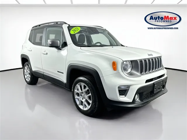 White 2021 Jeep Renegade Limited for sale in Framingham, MA
