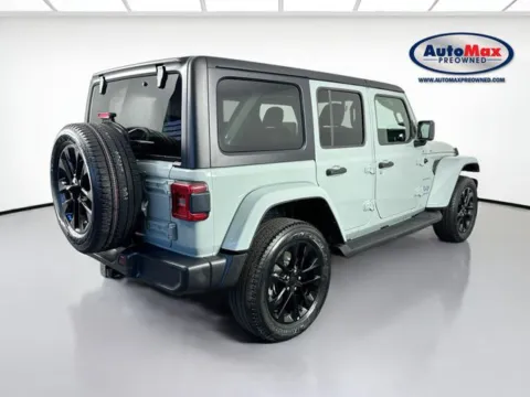 Photos of 2023 Jeep Wrangler Sahara 4xe for sale in Framingham, MA at AutoMax Preowned Framingham