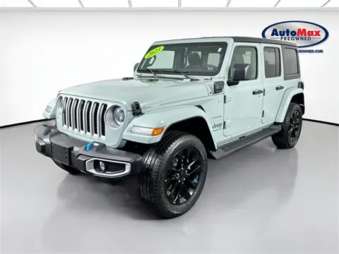 Another view of 2023 Jeep Wrangler Sahara 4xe for sale in Framingham, MA at AutoMax Preowned Framingham
