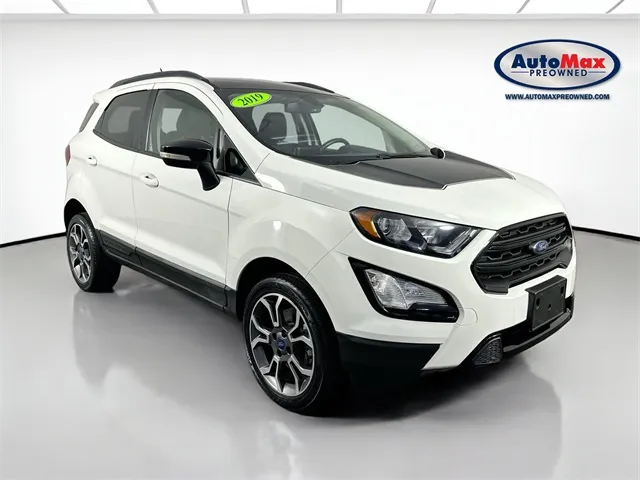 White 2019 Ford EcoSport SES for sale in Framingham, MA
